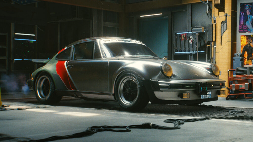 Cyberpunk 2077 porsche 911