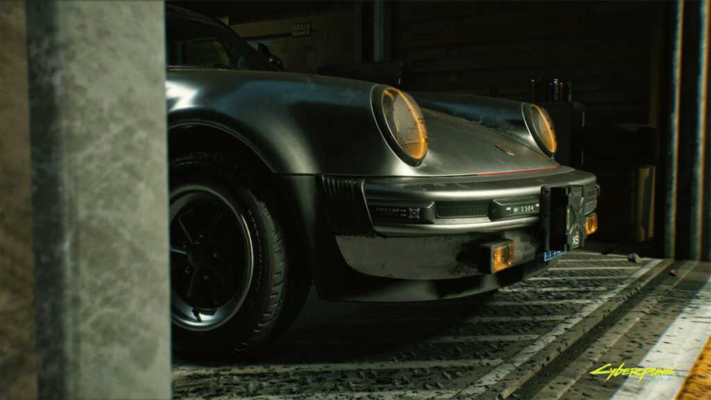 Cyberpunk 2077 tendrá un Porsche 911 Turbo
